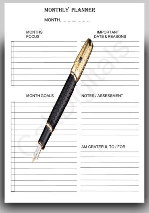 Monthly Planner