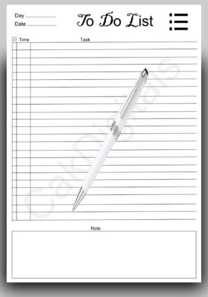 Daily To-Do list